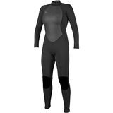 O'Neill Damen Reactor II 3/2 mm Back Zip Full Wetsuit, Schwarz (Black),40 EU (US 10)