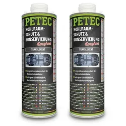 Petec 2x 1 L Hohlraumschutz & -Konservierung translucent [Hersteller-Nr. 73510]