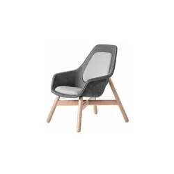 VEPA Sessel Felt Relax Eiche natur anthrazit Felt-RE20HF Tesla