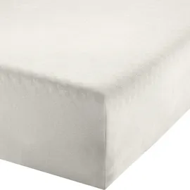 Erwin Müller Spannbettlaken Jersey-Elasthan 120 x 200 - 130 x 220 cm braun