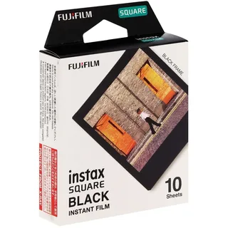 Fujifilm Instax Square Film 10 St. schwarz 
