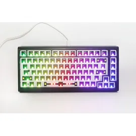 Ducky Tinker 75 Gaming-Tastatur, RGB - MX-Blue (ISO-DE)