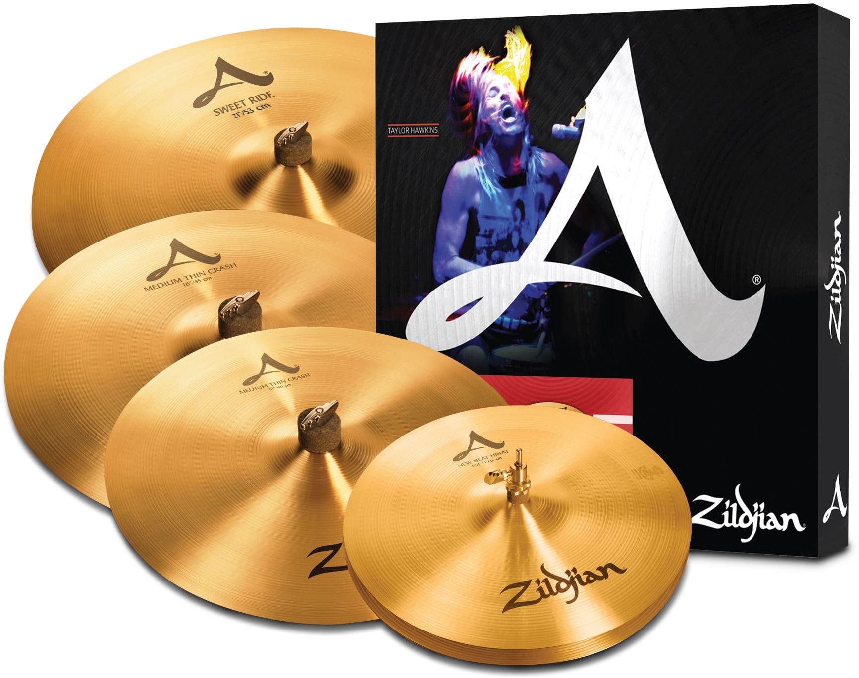 Zildjian A391 Sweet Ride Cymbal Set