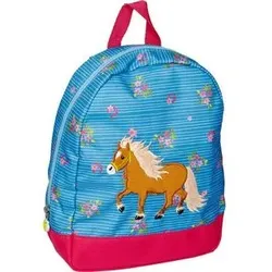 DIE SPIEGELBURG 14645 Rucksack blau Mein kleiner Ponyhof