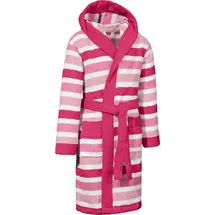 Erwin Müller Kinder-Bademantel mit Kapuze in rosa | Gr.: 110/116