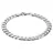 trendor Panzerarmband Herren Silber 925 75138 Breite 7,8 mm