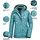 KILLTEC Damen, Funktionsjacke Mit Abzippbarer Kapuze, Schwarz, 42