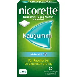 Nicorette Kaugummi whitemint 2 mg Nikotin
