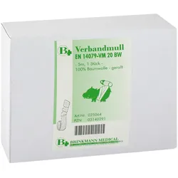 Verbandmull 8fach 5mx10cm Rolle