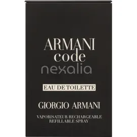 Giorgio Armani Code Homme Eau de Toilette refillable 30 ml