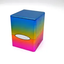 Ultra Pro Satin Cube Deck Box Deckbox, Farbe: Rainbow