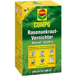 COMPO Rasenunkrautvernichter Banvel Quattro 400 ml