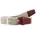 Herrengürtel Leder/Polyester/Polypropylen/Elasthan beige 100
