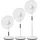 Ardes Huracan 45 cm Tischventilator Weiß