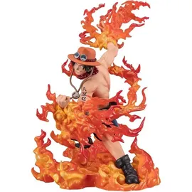 Tamashii Nations One Piece FiguartsZERO PVC Statue (Extra Battle) Portgas D. Ace - One Piece Bounty Rush 5th Anniversary - 17 cm - Orange
