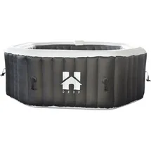 Home Deluxe Drop ⌀ 185 x 65 cm Schwarz