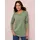 Classic Basics Sieh an! Longshirt in lindgrün-moos-bedruckt | Gr.: 56