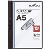 Durable Klemmhefter Duraclip, A5, schwarz