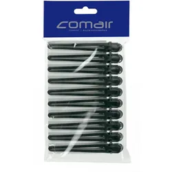 Comair Haarclips Plastik/Aluminium schwarz 95mm 10 Stück