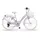 MBM Citybike Primavera 26" RH 43 cm Lavender