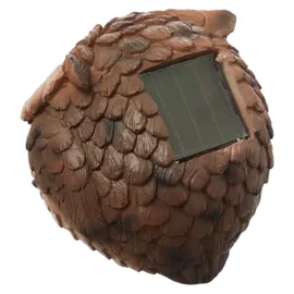 MARELIDA Solarleuchte braun D: 9cm 1 Stück