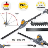 Heckenschere Elektro Teleskop Hochheckenschere Langstiel Strauchschere Trimmer