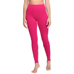 Leggings aus Baumwolle LA40-133 - Amaranth - S