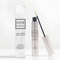 Wimpernserum & Brauenserum Wachstum | Ohne Hormone für maximale Länge & Dichte | Vegan mit Keratin & Vitamin E | Stärkt & reduziert Haarbruch | 5ml