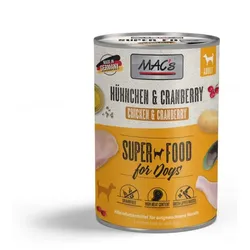 MAC's Hundenassfutter Hühnchen & Cranberry