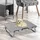 PawHut Hundeliege Outdoor 59 x 46 x 15 cm grau
