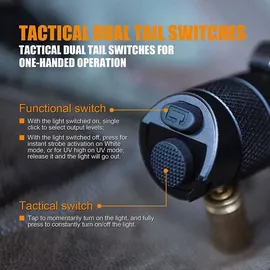 Fenix TK25 UV LED Taschenlampe