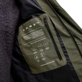 JACK & JONES Mantel Fusion langer Steppmantel