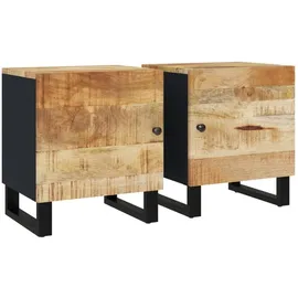 vidaXL Nachtschrank 40 x 33 x 46 cm Mango