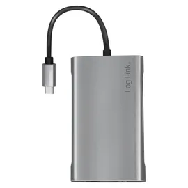 Logilink UA0383 - USB 3.2 (Gen 1) (3.1 Gen 1) Type-C Silber