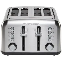 RIVIERA & BAR Toaster Silber