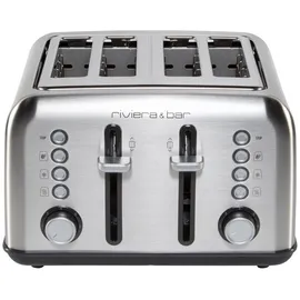 RIVIERA & BAR Toaster Silber