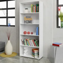 CASARIA Bücherregal 60 x 190 x 28 cm Weiß