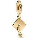 Pandora Moments Schulabschluss-Mütze Charm-Anhänger mit vergoldeter Metalllegierung Moments Collection, kompatibel Moments Armbändern, 761892C00