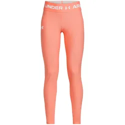 UNDER ARMOUR HeatGear Armour Leggings Mädchen 897 - flare orange/white XL (160-170 cm)