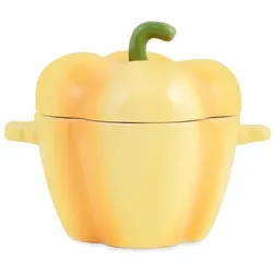 Keramischer Behälter für Käse oder Zuckerpfeffer Form 12 cm