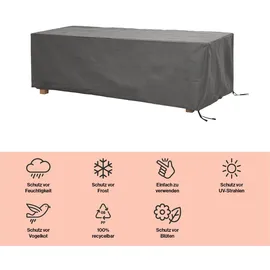 winza outdoor covers Tisch-Schutzhülle 105 x 75 x 225 cm Grau