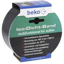 Beko Iso-Dicht-Band 60 mm x 25 m schwarz multifunktional für außen