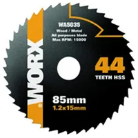 Worx Handkreissägeblatt 44Z WA5035