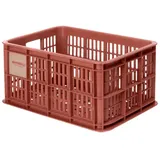 Basil Crate S Fahrradkorb terra red (21113)