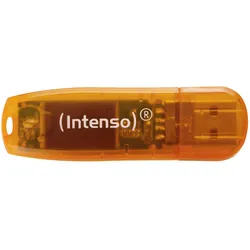 Intenso Rainbow Line - USB Stick | Orange - Neu