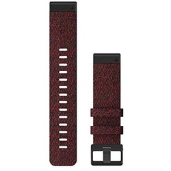 QuickFit 26-Uhrenarmbänder Rotmeliertes Nylon