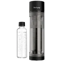 Sodapop Logan matt schwarz + PET Flasche + Zylinder