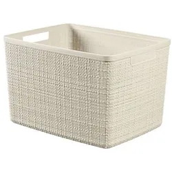 Korb JUTE weiß - weiß