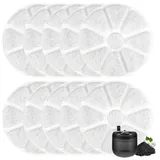 10 Stück Katzenbrunnen Filter für Philips PAW3210/02 Trinkbrunnen - Philips Pet Series Katzenbrunnen-Filter, Aktivkohle Ersatzfilter, Effizient Dreifaches Filtersysteme, Katzen Zubehör Trinkbrunnen