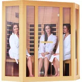 Infrarotkabine Infrarotsauna Wärmekabine Saunakabine 3-4 Personen 2470W
